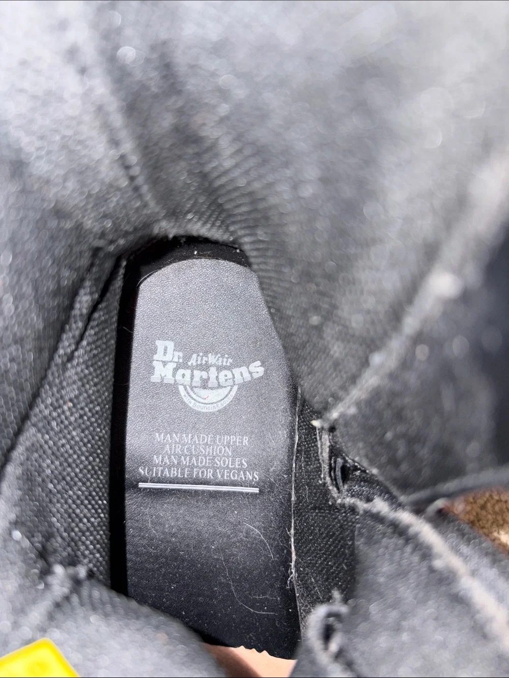 Vegan Leather Platform Doc Martens